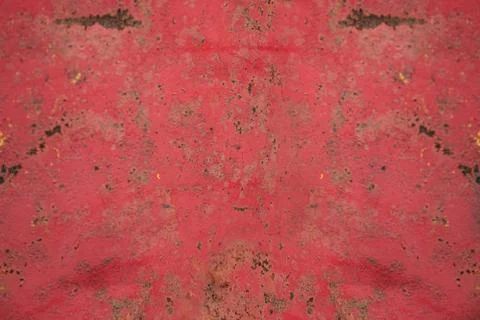 Red rusty metal background for presentations Stock Photos