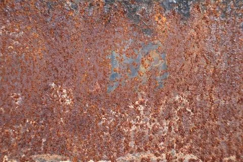 Red rusty on metal sheet texture background rusty pattern 스톡 사진