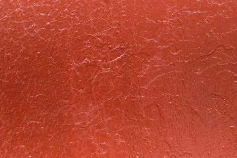 Red rusty metallic background with colored spots Stock Photos