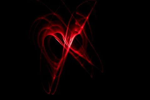 Red Saber Light Effects Stockfoto's
