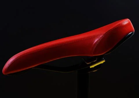 Red saddle Stock Photos