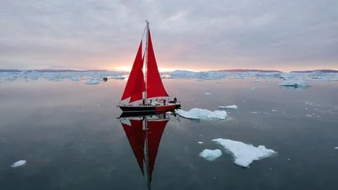 Red Sail Stock Photos
