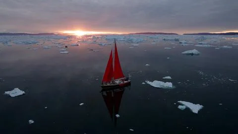 Red Sail Stock Photos