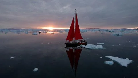 Red Sail Stock Photos