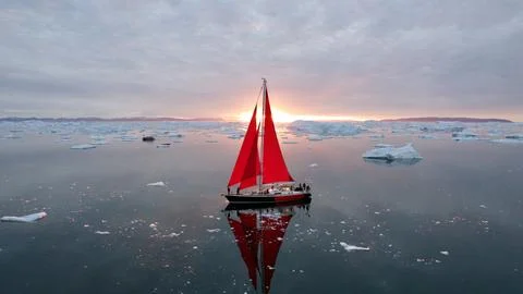 Red Sail Stock Photos