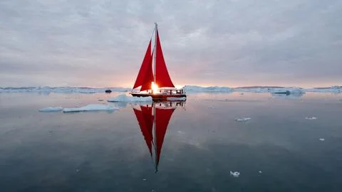 Red Sail Stock Photos
