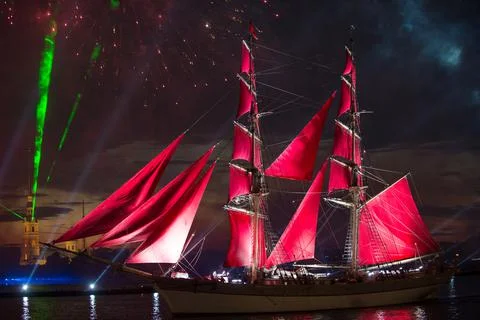 Red Sails Stock Photos