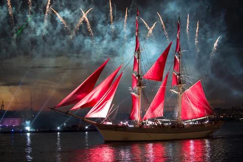 Red Sails Stock Photos