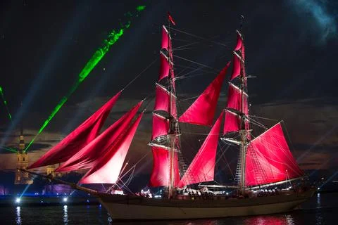 Red Sails Stock Photos