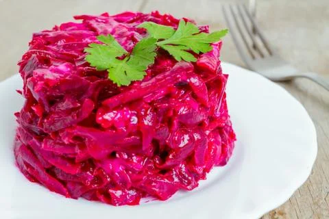 Red salad Stock Photos