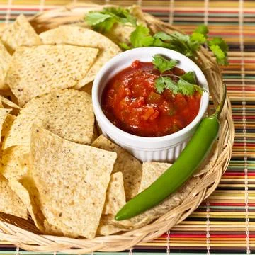Red salsa Stock Photos