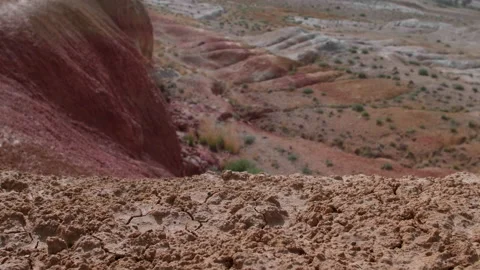 Red sand and valley Stock Footage 197368478