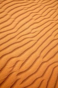 Red sand desert Foto stock