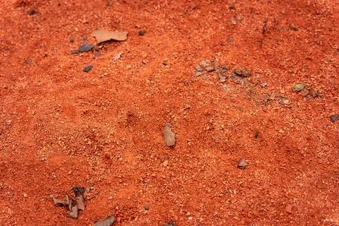Red sand ground texture bg Stock Photos