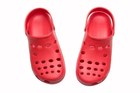 Red sandals Stock Photos