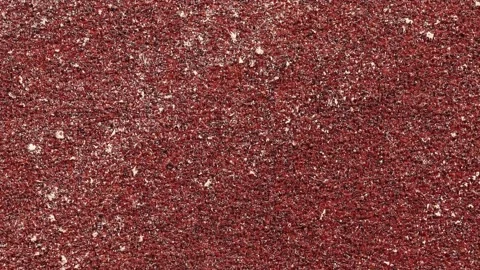 Red Sandpaper Texture Seamless Loop. Rough Grit Abrasive Background. Used G.. Stock Footage 224716661