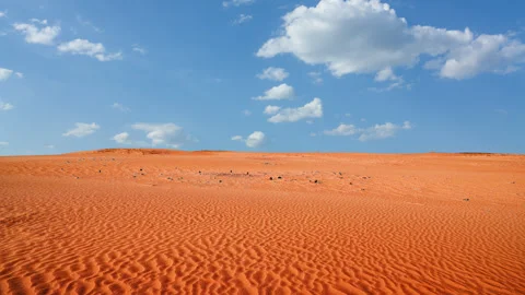 Red sands  time lapse scene Video stock 251852591