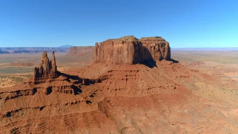 The red sandy landscape in summertime. Vídeos de archivo 113648926