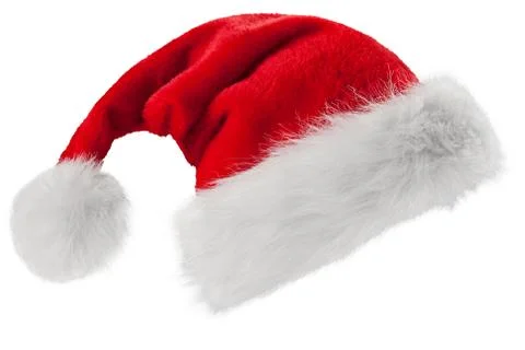 Red Santa Claus hat Stock Photos