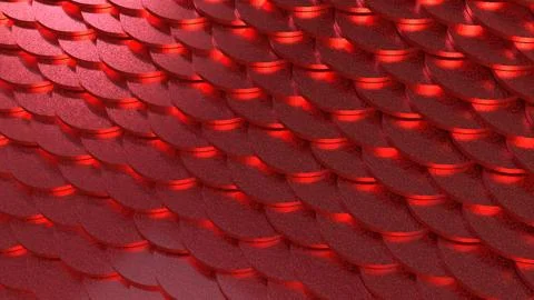 The Red scale for abstract Background 3d Rendering. Stock Illustration