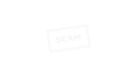 Red Scam Warning Stamp Animation on White Background 4K Stock Footage 339029555