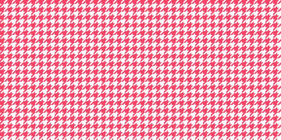 Red Scarlet Seamless Houndstooth Pattern Background. Traditional Arab Texture Illustrazione stock