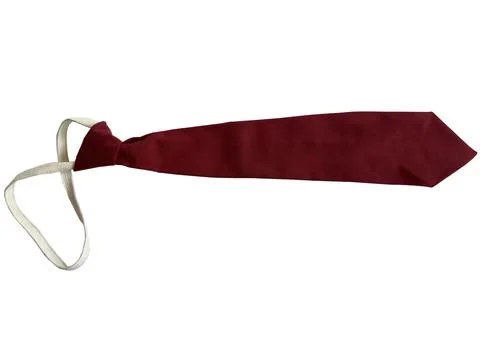 Red school tie Stock Photos