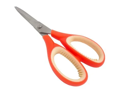 The red scissors Foto stock