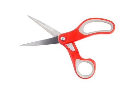 Red Scissors Stock Photos