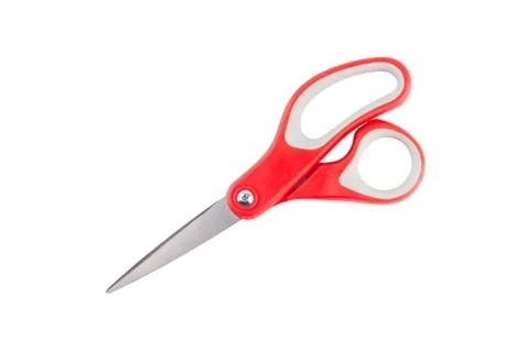 Red Scissors Foto stock