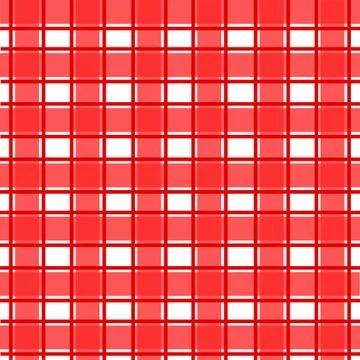 Red scotch pattern Stock Illustration