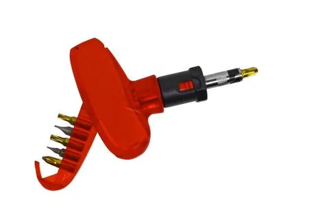 Red screwdriver Stock Photos