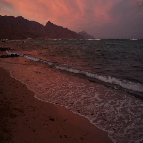 Red Sea Beach Stock Footage 69518991