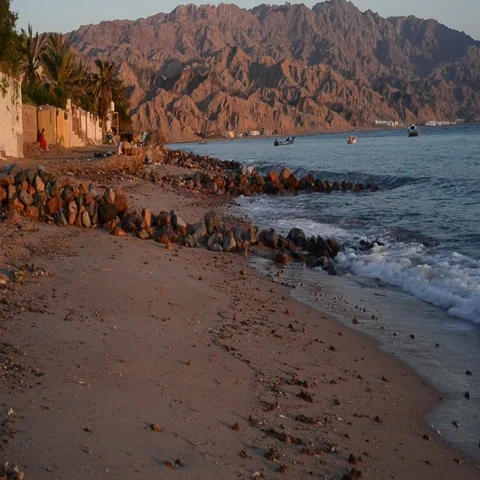 Red Sea Beach Stock Footage 69519134