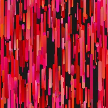 Red seamless abstract trendy gradient vertical rounded stripe background pattern 스톡 일러스트