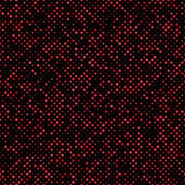 Red seamless dot pattern background - vector design Ilustração Stock