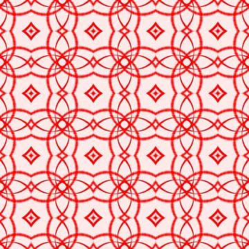Red Seamless Geometric Pattern Abstract Background Illustrazione stock