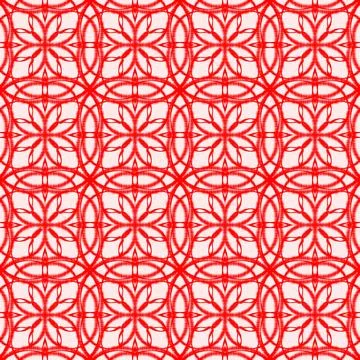 Red Seamless Geometric Pattern Abstract Background Illustrazione stock