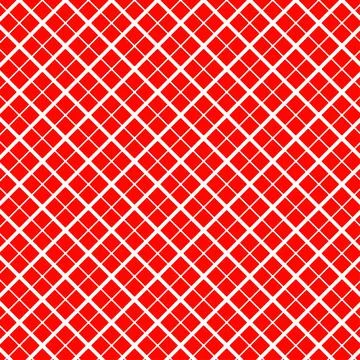 Red Seamless Geometric Wallpaper Pattern Stock Illustration