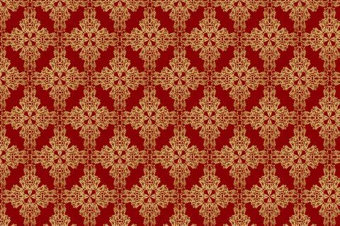 Red seamless pattern background Stock Illustration