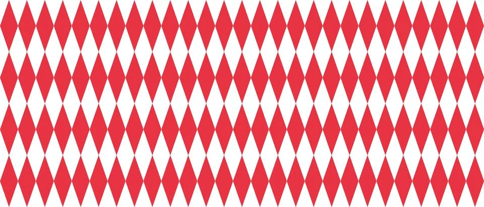 Red seamless pattern rhombus background. Abstract simple geometric texture... Stock Illustration