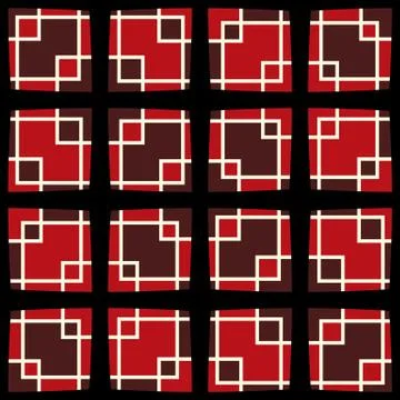 Red seamless pattern texture background Illustrazione stock