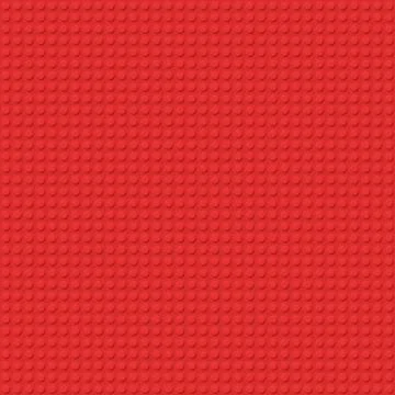 Red seamless vector pattern with red blocks Illustrazione stock