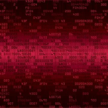Red security background with HEX-code Stock Illustration
