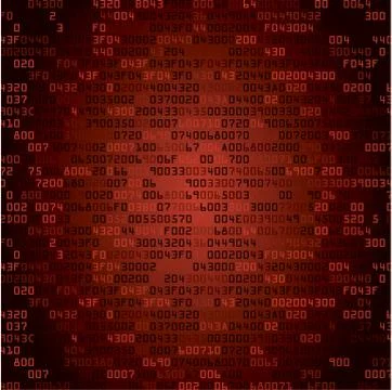 Red security background with HEX-code Stock Illustration