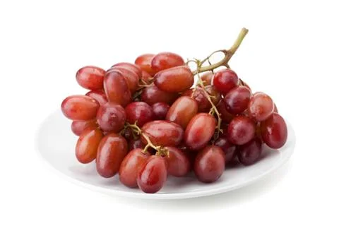 Red seedless table grapes Stock Photos