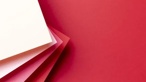 Red shades pattern with copy space 2 Stock Photos