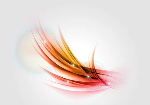 Red shape Stock Illustration