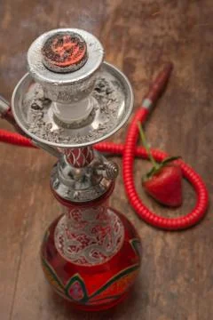 Red sheesha Stock Photos