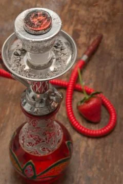 Red sheesha Stock Photos